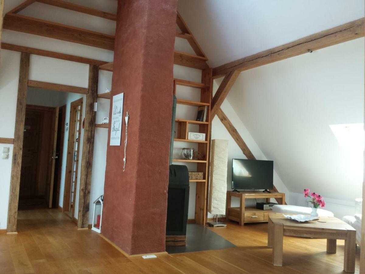 Ferienwohnungen "Weitblick" Und "Schwalbennest" Lodmannshagen エクステリア 写真